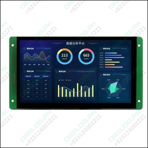 Dwin 7 Inch Hmi Lcd Display Touch Screen Resistive