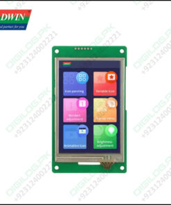 Dwin Hmi 3.5 Inch Lcd Resistive Touch Display