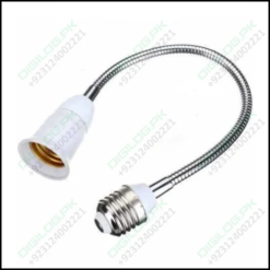 E27 Light Bulb Holder Flexible Extension Adapter Socket