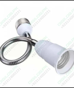 E27 Light Bulb Holder Flexible Extension Adapter Socket