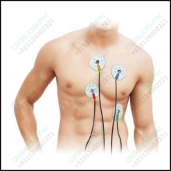 Ecg Electrodes With Metal Snap And Low Impedance Solid