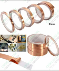 Emi 20mm 30m One Sided Copper Foil Conductive Adhesive Tape