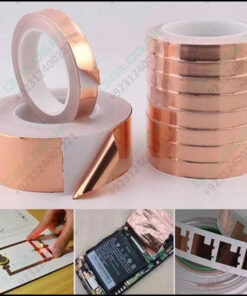 Emi 6mm 30m Copper Foil Conductive Adhesive Tape