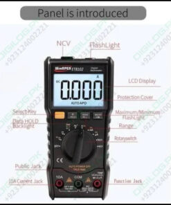 Et8102 True Rms Digital Display Pocket Size Multimeter 1000v