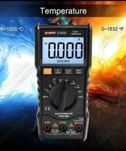 Et8102 True Rms Digital Display Pocket Size Multimeter 1000v