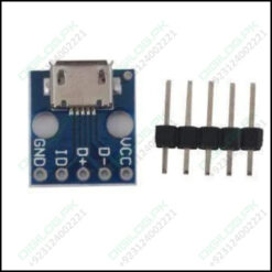 Female Micro Usb To Dip 5-pin Bread Board Power Supply