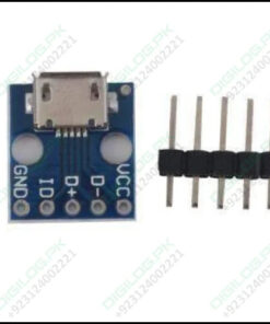 Female Micro Usb To Dip 5-pin Bread Board Power Supply