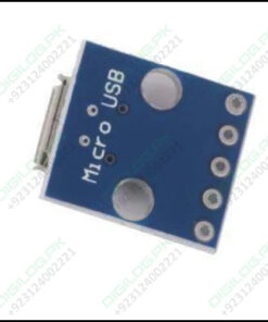 Female Micro Usb To Dip 5-pin Bread Board Power Supply