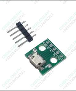 Female Micro Usb To Dip 5-pin Bread Board Power Supply