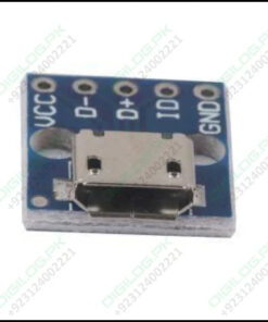 Female Micro Usb To Dip 5-pin Bread Board Power Supply