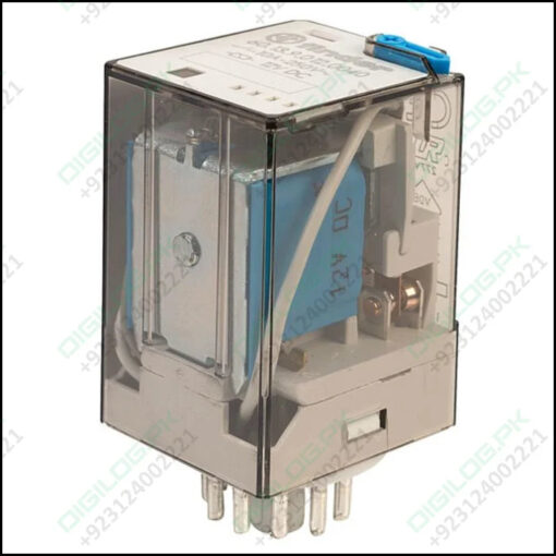 Finder Relay 12vdc 10a 60.13 With 11pin Rail-mount Socket