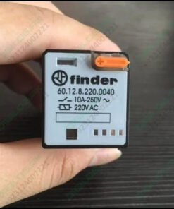 Finder Relay 220vac 60.12 With 8pin Rail-mount Socket Base