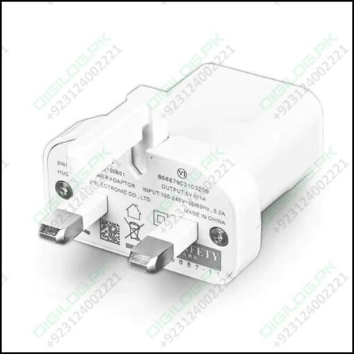 Genuine Huawei Hw-050100b01 Uk 3pin Charger White Power