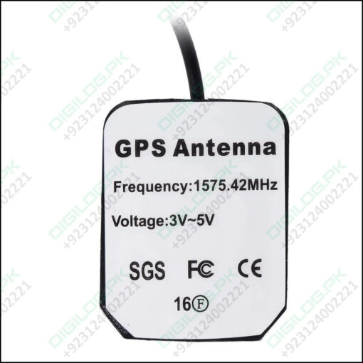 GPS Antenna Active MCX Male Straight Connector with 3M