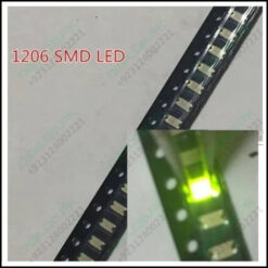 Green Smd 1206 Led Super Bright Light Emitting Diode In