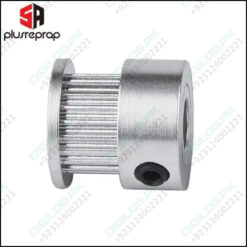 GT2 20 Teeth Timing Pulley Bore 6.35mm Shaft Aluminum for