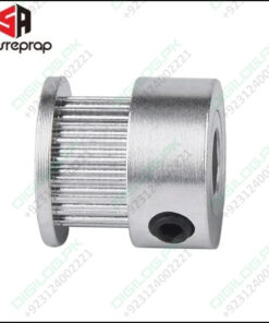 GT2 20 Teeth Timing Pulley Bore 6.35mm Shaft Aluminum for