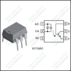 H11AA1 Optocoupler DIP 6 Pin IC