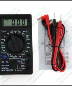 Handheld Digital Multimeter Dt830b Mini Lcd Voltmeter