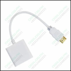 Hdmi To Vga Video Adapter Cable Converter