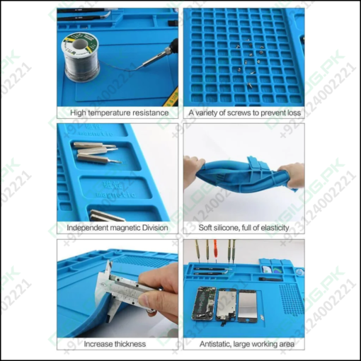 Heat Insulation Silicone Large Soldering & Repairing Mat