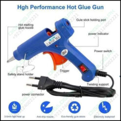 Hot Melt Abc-e15w Glue Gun For 7mm Rod