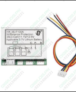 Hx-3s-f100a 100a 3s Bms 18650 Battery Protection Board