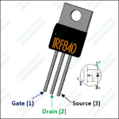 Irf840 N-channel 8a 500v Power Mosfet In Pakistan