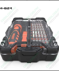 Jakemy 48 In 1 Portable Ratchet Handle Screwdriver Set Tool