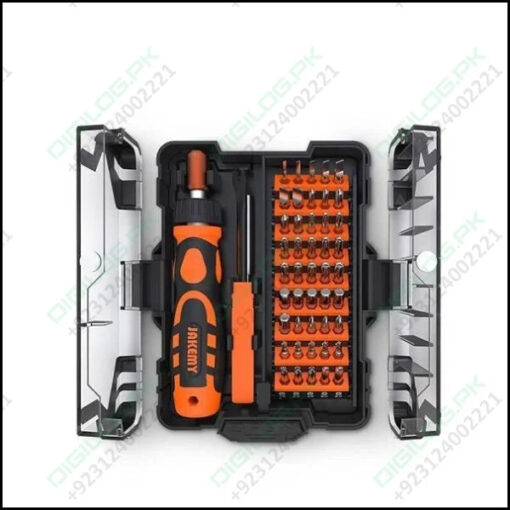 Jakemy 48 In 1 Portable Ratchet Handle Screwdriver Set Tool