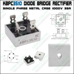 Kbpc3510 Bridge Rectifier Diode - Single Phase Metal Case