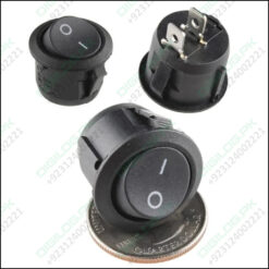 Kcd-107 Spst Round Rocker Switch Button