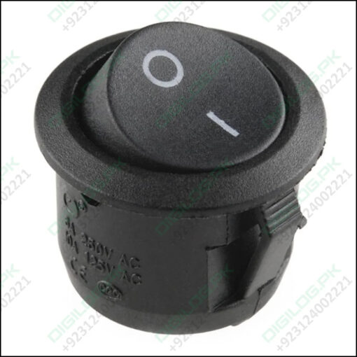 Kcd-107 Spst Round Rocker Switch Button