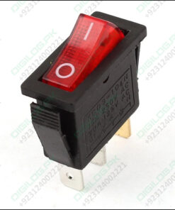 Kcd3-104n Red Light 3pin Spst On And Off Rocker Switch -