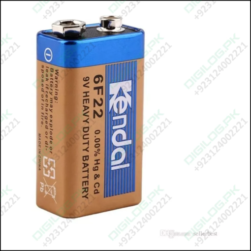 Kendal 6f22 9v Heavy Duty Battery | Best Price In Pakistan