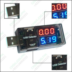 Keweisi Usb Current Voltage Meter Battery Tester