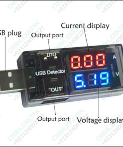 Keweisi Usb Current Voltage Meter Battery Tester