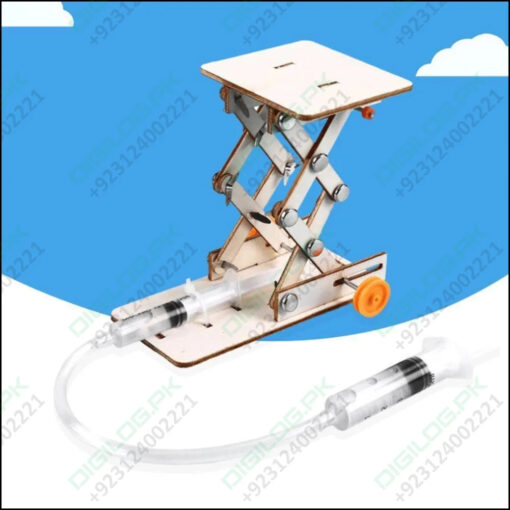 Kids Diy Hydraulic Lift Table Model Scientific Experiment