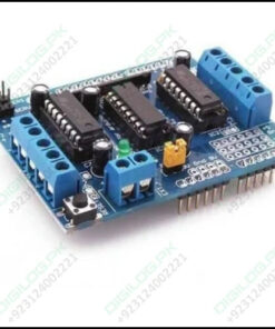 L293 L293d Motor Driver Module Arduino Shield In Pakistan