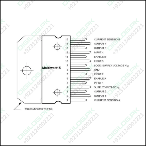 L298n Dual Motor Driver Ic