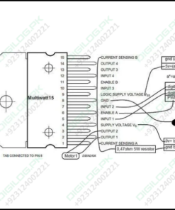 L298n Dual Motor Driver Ic