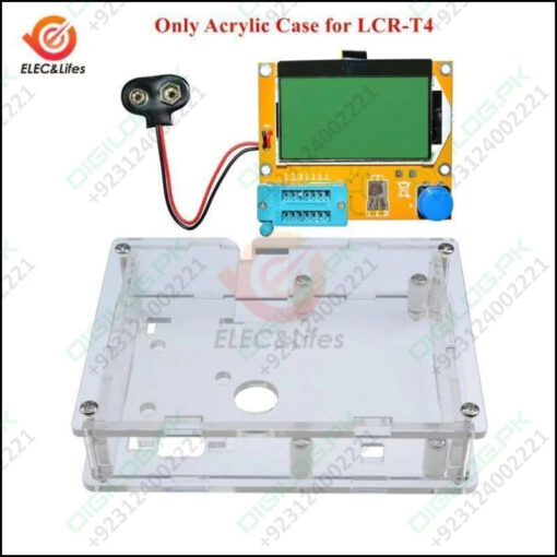 Lcr-t4 Acrylic Case Housing Shell For Mega328 Transistor