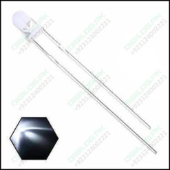 Led 3mm White Water Clear Ultra Bright