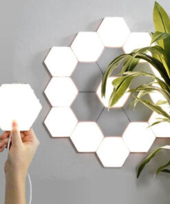 White Color Touch Light Wall Mount Magnetic Modular (1 Piece