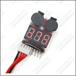 Lipo Buzzer Battery Voltage Indicator Volt Meter Level