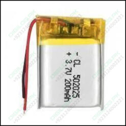 Lithium Polymer Battery 200mah 3.7v In Pakistan