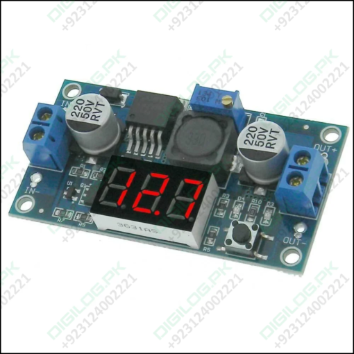 Lm2596 2a Buck Step-down Power Converter Module Dc 4.0~40