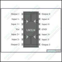 Lm324 Quad Op-amp Operational Amplifier Ic