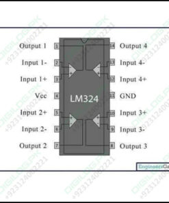 Lm324 Quad Op-amp Operational Amplifier Ic