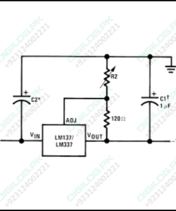 Lm337 Adjustable -ve Voltage Regulator